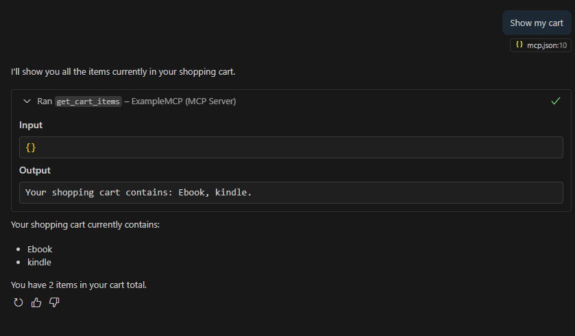 MCP Server Usage Demonstration